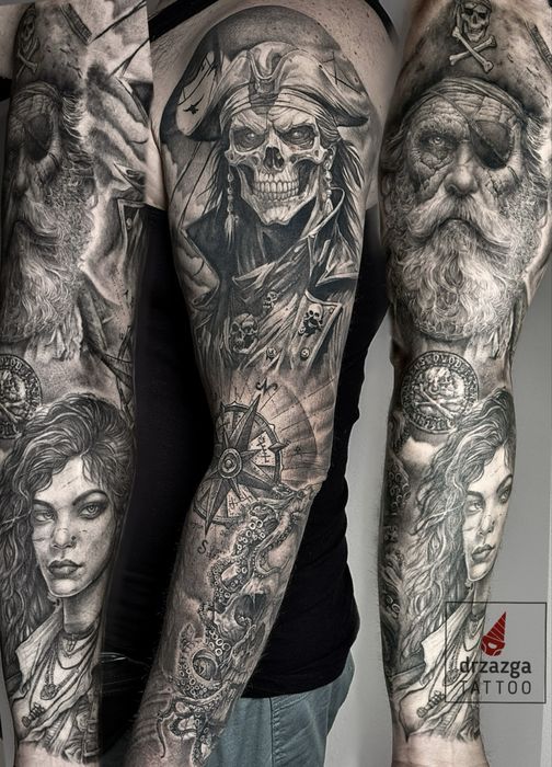 Tatuaż anime manga Drzazga tattoo studio