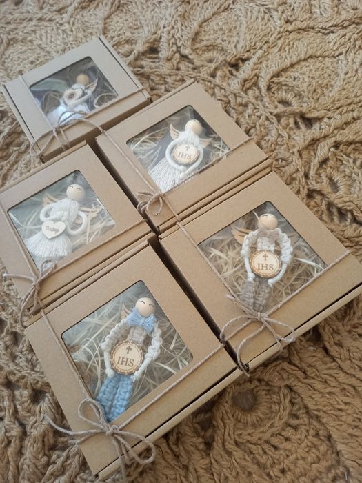 Aniołek podziekowanie komunijne/pamiątka Pierwszej Komunii Świętej