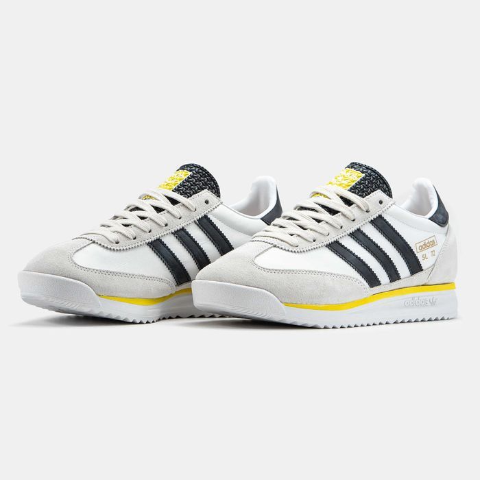 Женские кроссовки Adidas SL '72 "White" Premium. 36-40