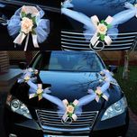 Прикраси на весільне авто, комплект на свадебное авто.