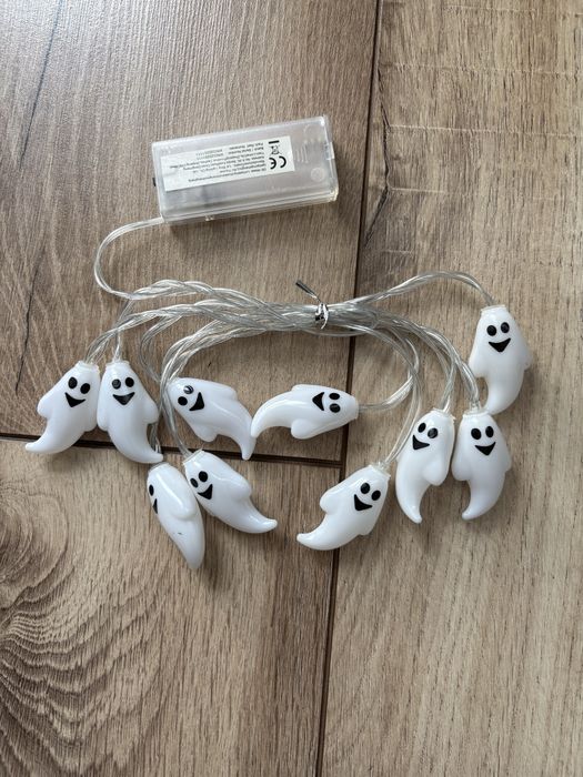 Zestaw girland hallowen dynie duszki
