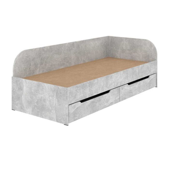 Кровать односпальная СОНЯ 80х190 с ящиками 3 варианта / 10 цветов