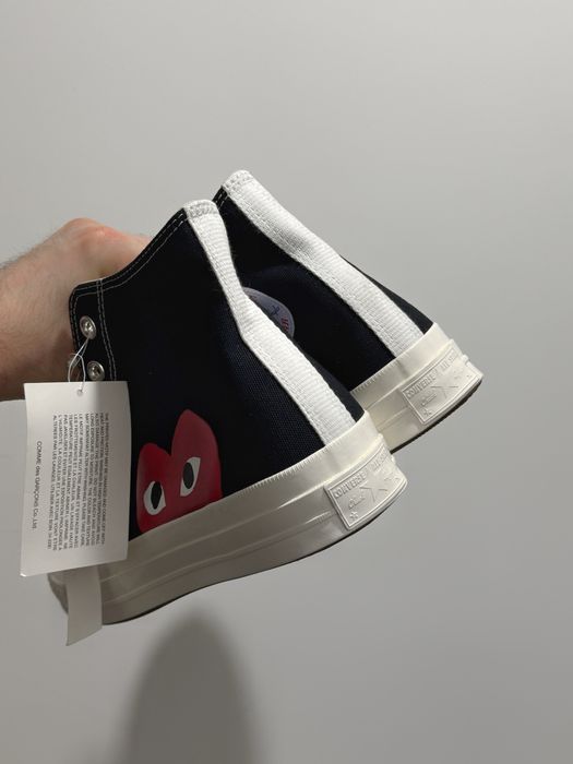 Converse x Comme Des Garcons Play Chuck 70 High Black