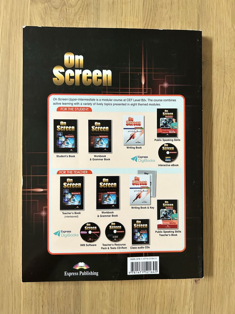 On Screen Workbook & Grammar Book B2+