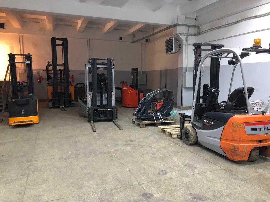 Аренда погрузчиков, ричтраков, штабелеров, тележек