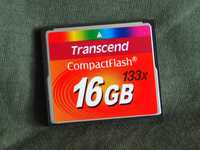 Karta pamięci Transcend 16Gb 133x Compact Flash.