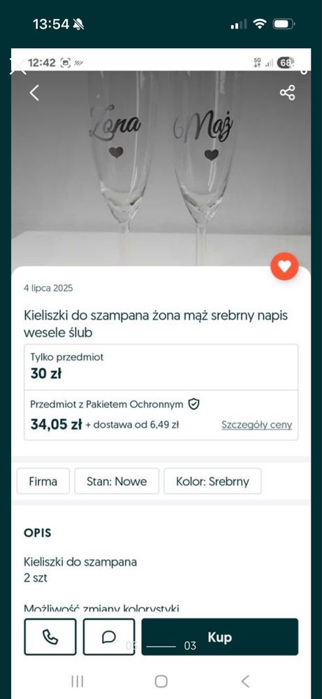 Zestaw dekoracji ślubnych wesele ślub moda