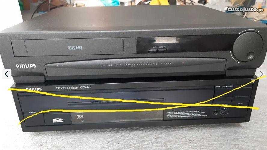 Leitor de VHS Philips
