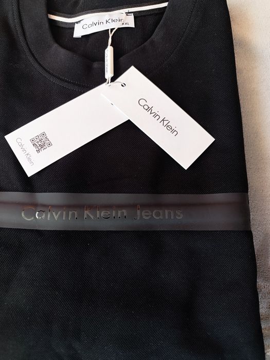 Bluza męska Calvin Klein czarna nowa XXL