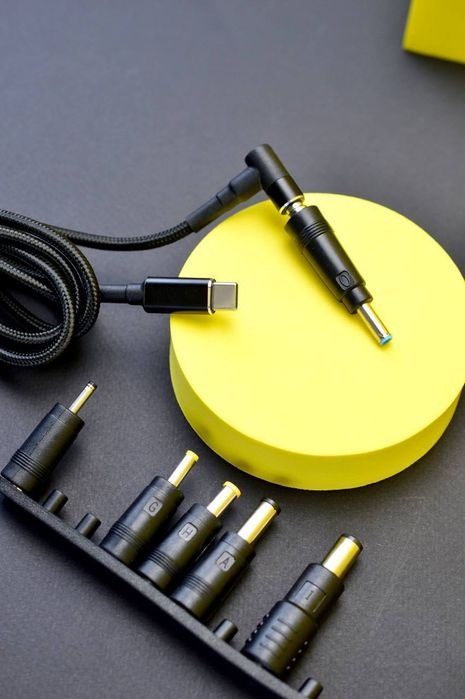 Кабель питания для зарядки ноутбука 65W кабель живлення роутера