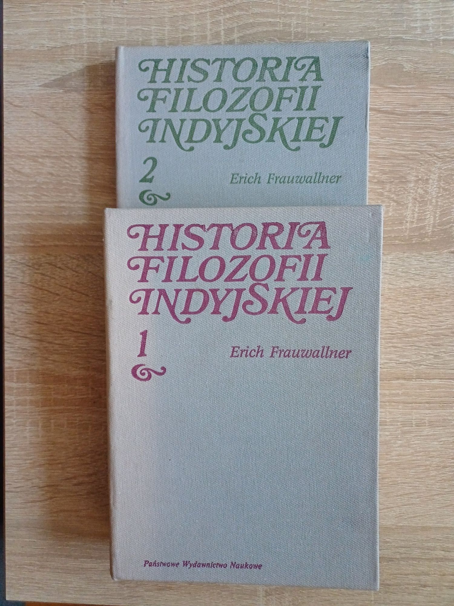 Erich Frauwallner Historia filozofii indyjskiej komplet