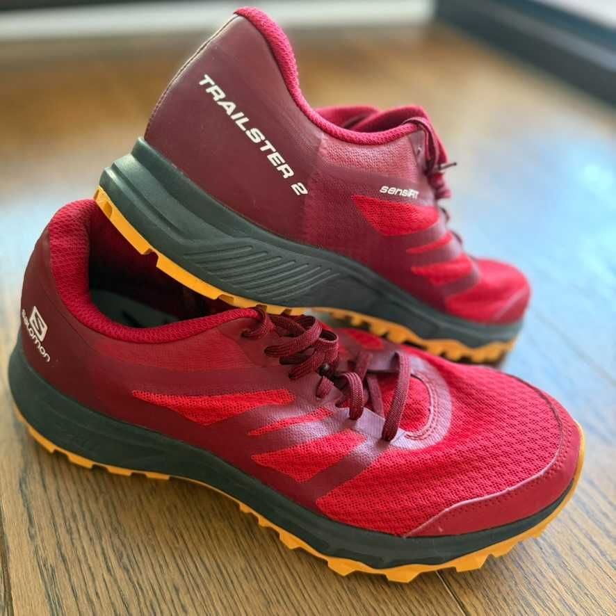 Salomon Buty do biegania Trailster 2 Goji Berry