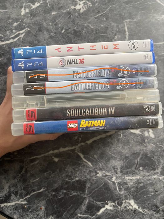 Набір дисків playstation 3