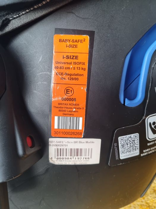 Fotelik Britax Romer babysafe i-size 2
