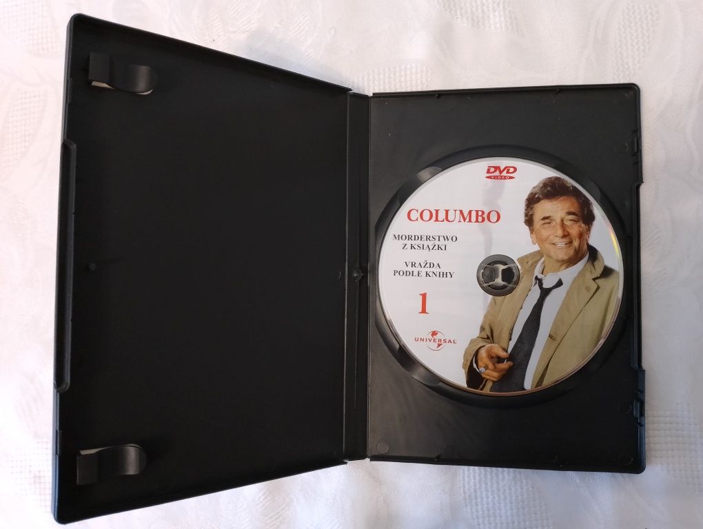 Film DVD COLUMBO "Morderstwo z książki" odc. 1, reż. Steven Spielberg