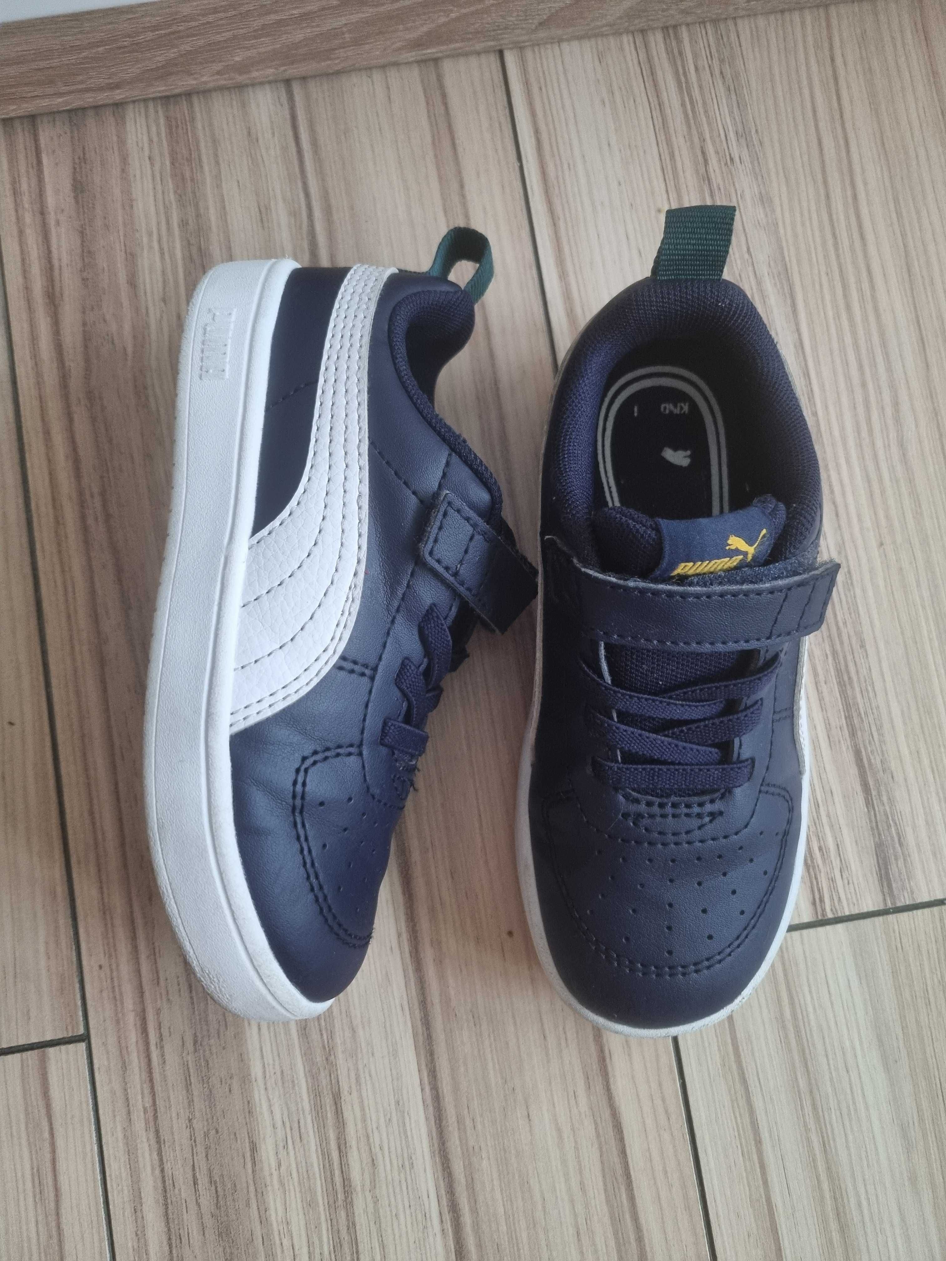 Adidasy Puma sneakersy skóra 27