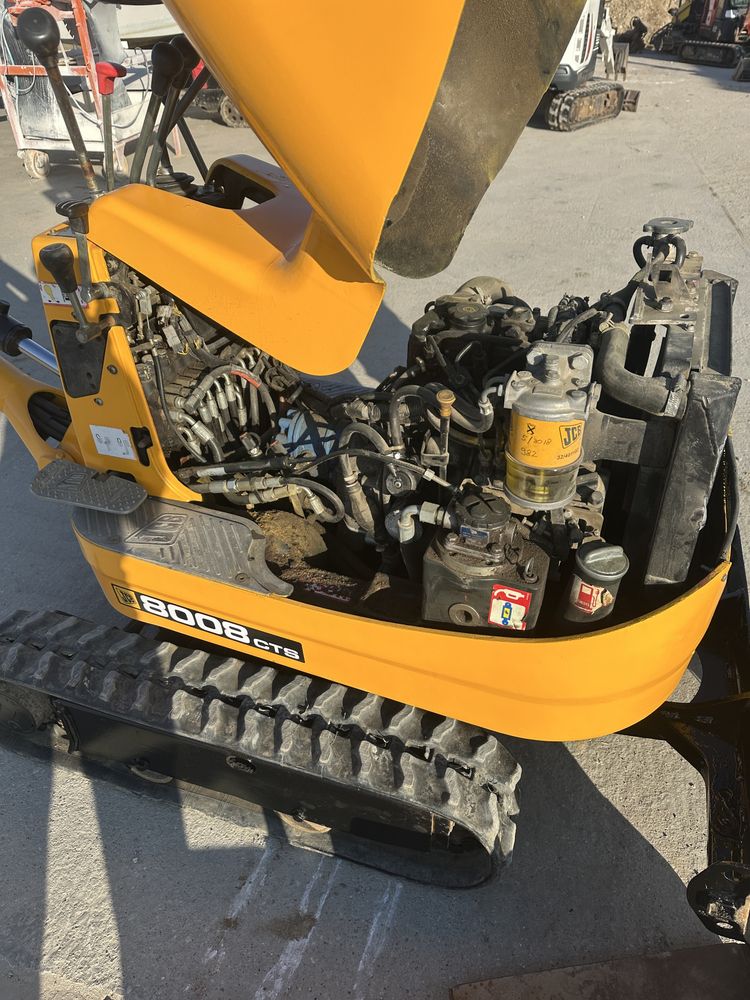 Minikoparka jcb 8008 jak nowa 1 tona kubota bobcat e10 e19 wacker