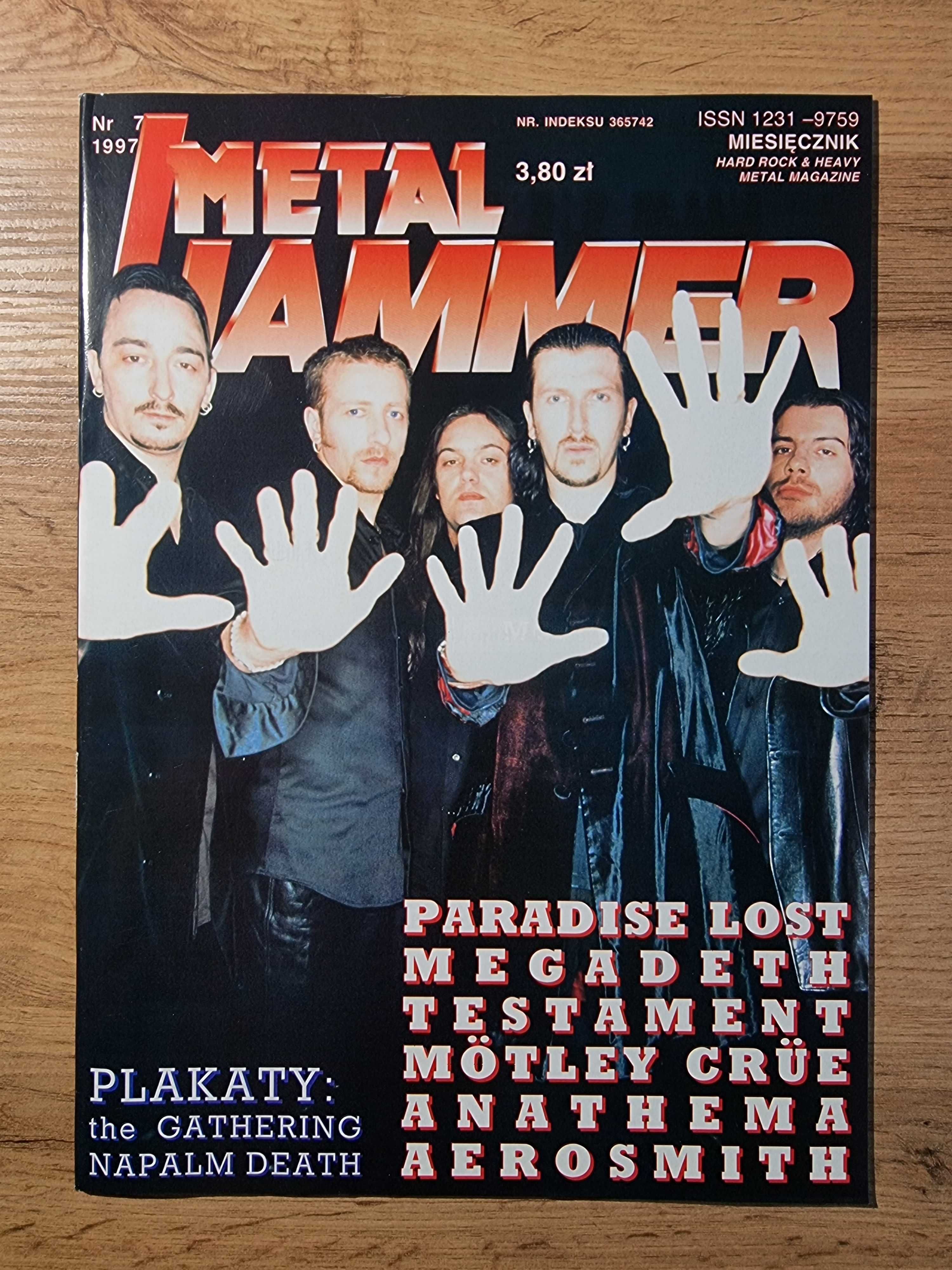 Metal Hammer 1997 - Plakaty: the Gathering i Napalm Death
