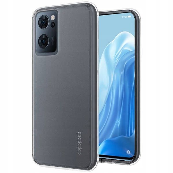 Etui Silikon Plecki Do Oppo Reno7 5G Bezbarwny