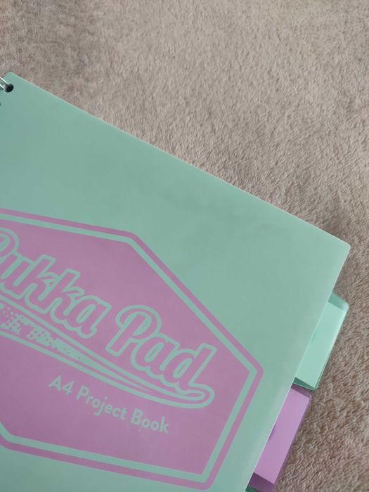 Kołozeszyt Pukka Pad w kartkę PASTEL PROJECT BOOK w formacie A4