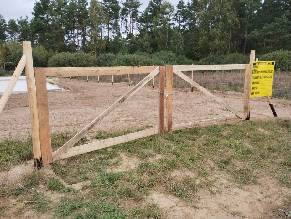 Ogrodzenie Tymczasowe Włocławek siatka leśna już 16 zl. za mb