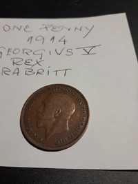 One Penny 1914 England