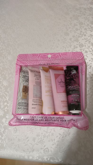 Zestaw 5 Nowych Arabskich kremów do rąk