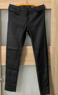 Spodnie damskie jeansy ala skórzane roz 40 L esmara