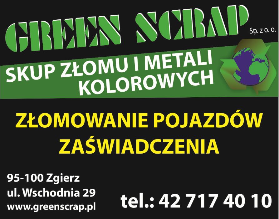 Skup złomu i metali kolorowych Pabianice