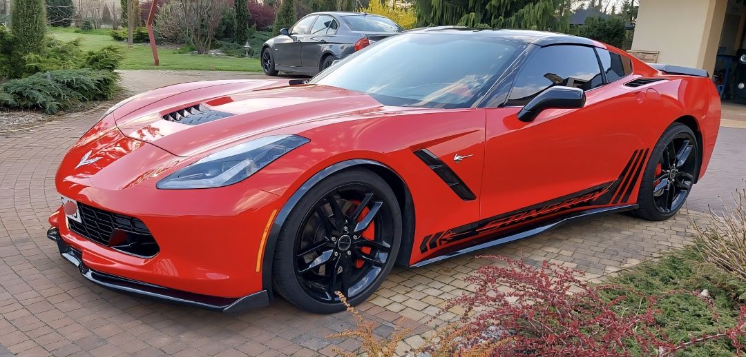 Chevrolet Corvette C7 Stingray 3LT Z51 6.2 V8 466KM automat bezwypadko