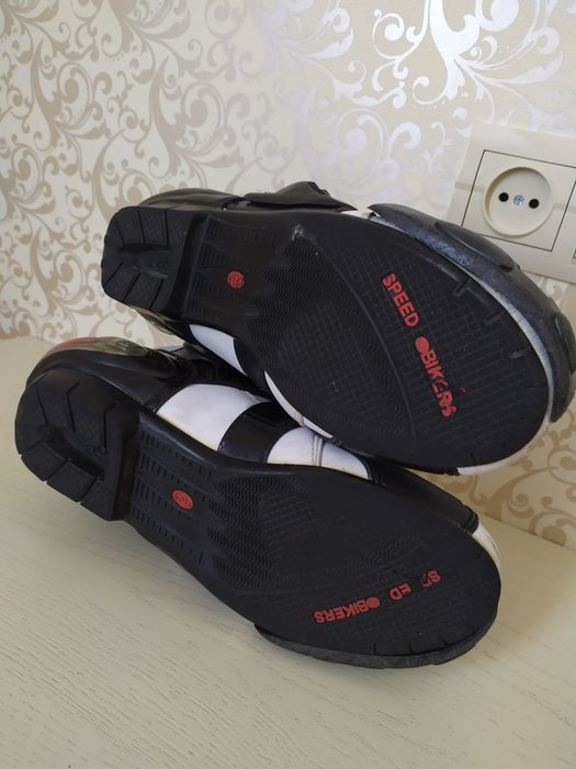 Моточеревики шкіряні Pro-Biker SPEED, мотоботи Розмір 40-41 (26,8 см.)