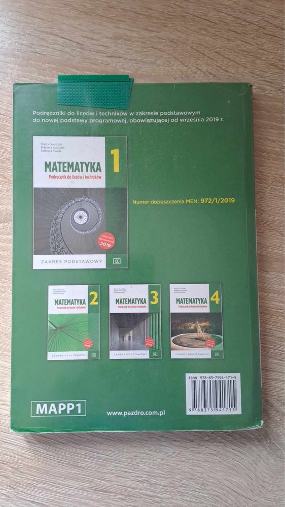 Matematyka 1 zakres podstawowy