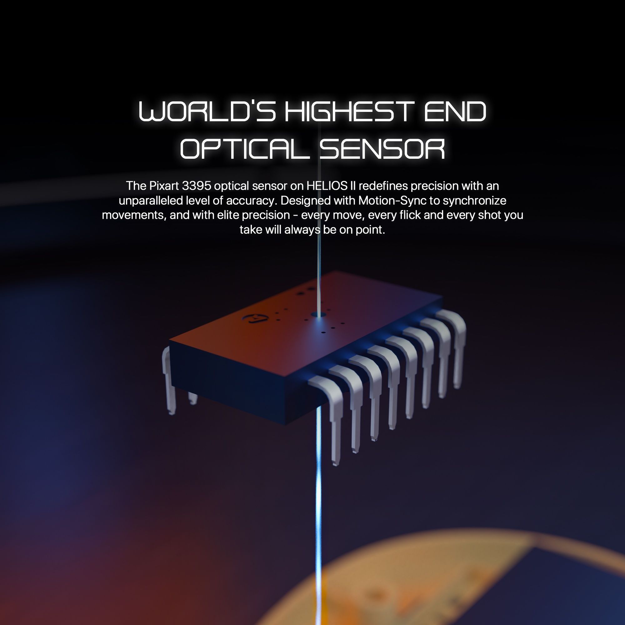 Fantech Helios 2 Pro S Беспроводная Легкая Компьютерная Мышь / 300 mAh