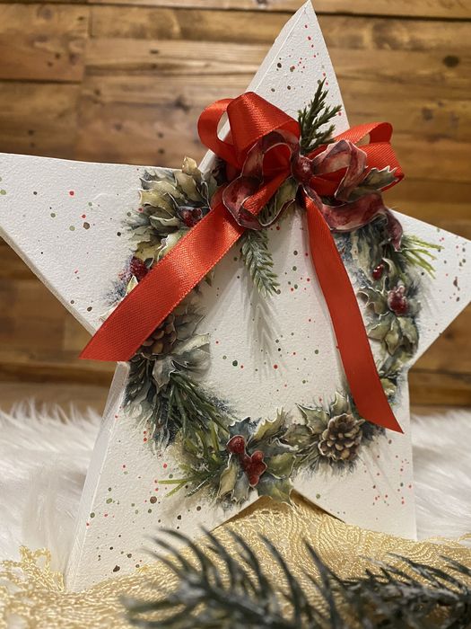 Komplet dekoracji świątecznych