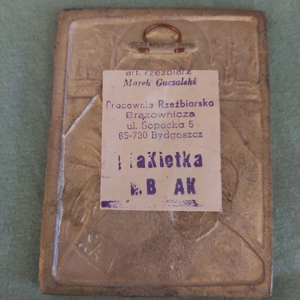 Poakieta Matka Boska AK rękodzieło patriotyk Guczalski Bydgoszcz