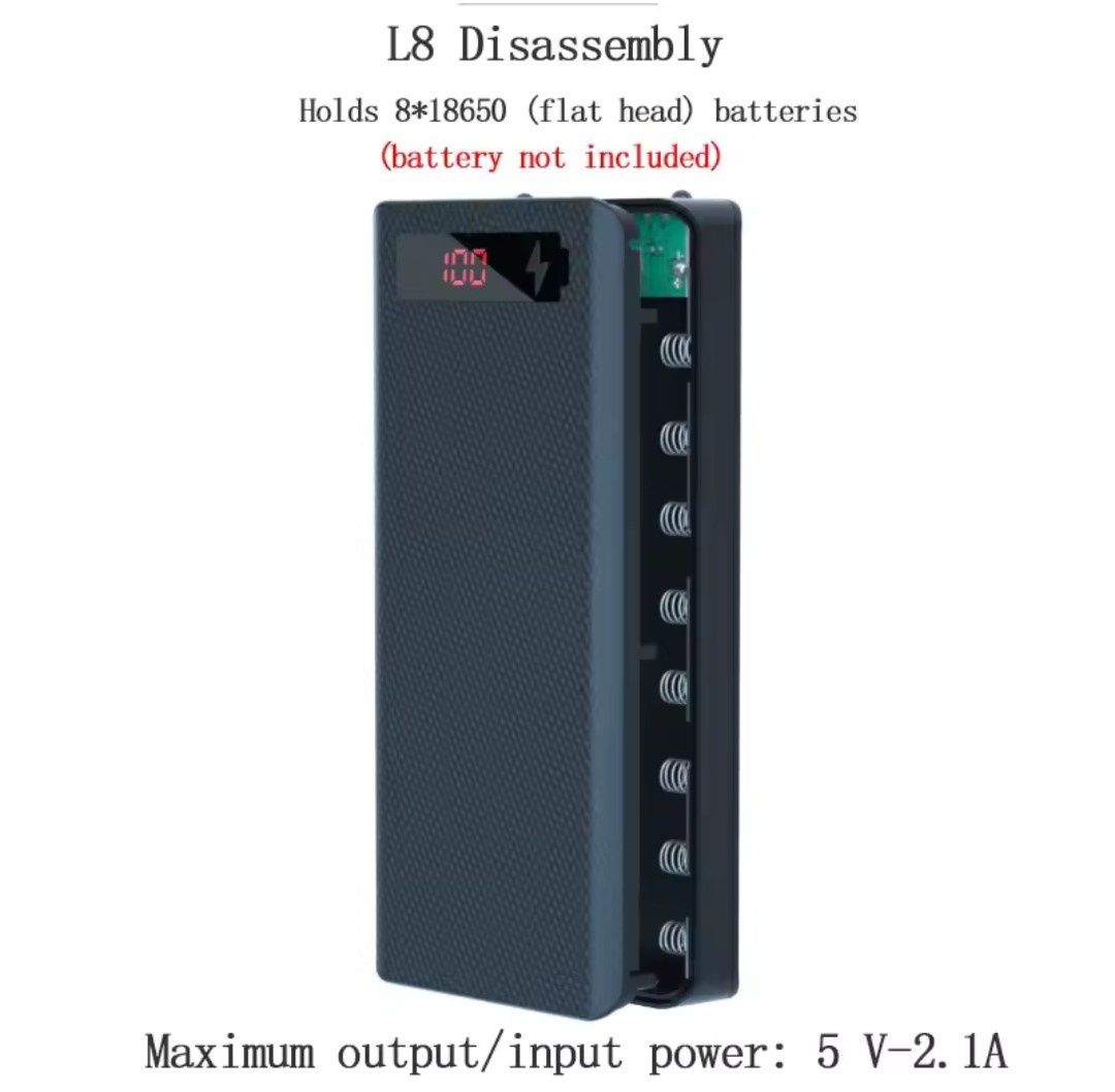 Корпус для павербанка 8x18650