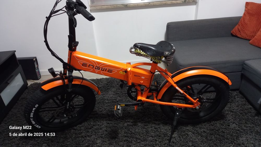 Bike elétrica como nova