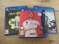 Gry PS4 3szt playstation cd płyty