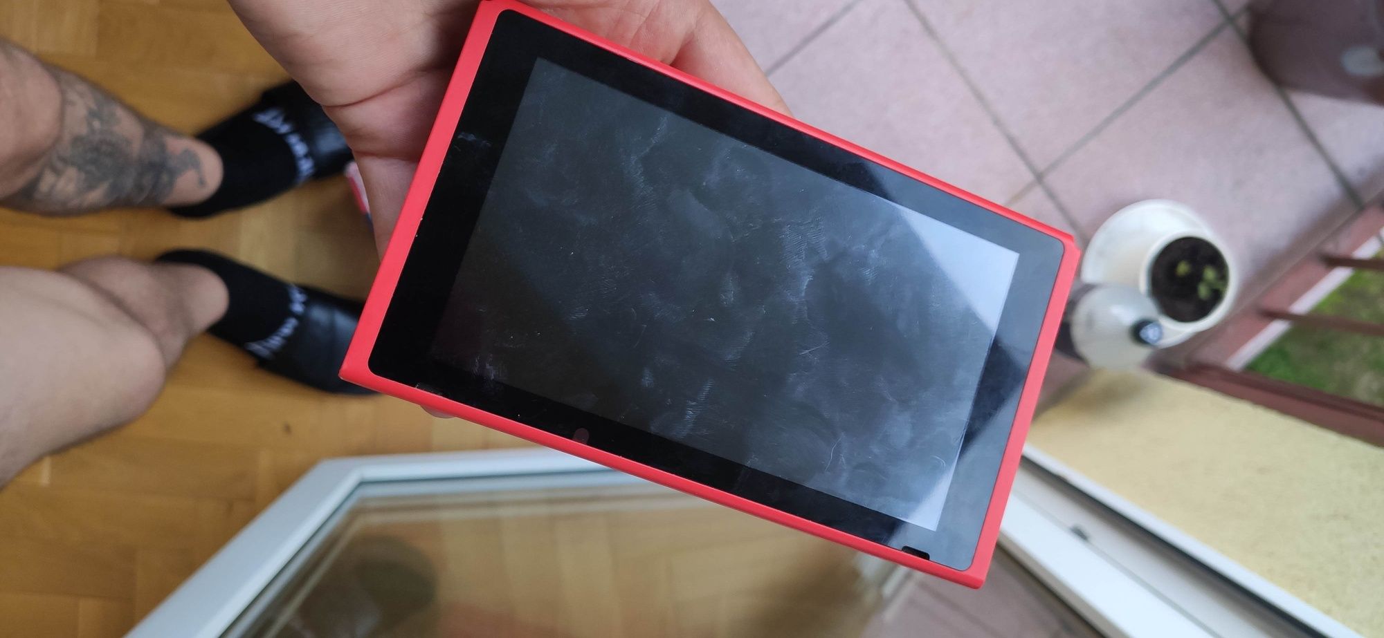 Nintendo switch mario  uszkodzone na części do naprawy