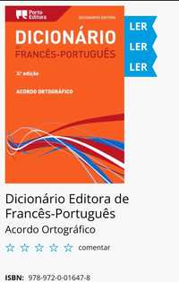 Dicionário francês português porto editora
