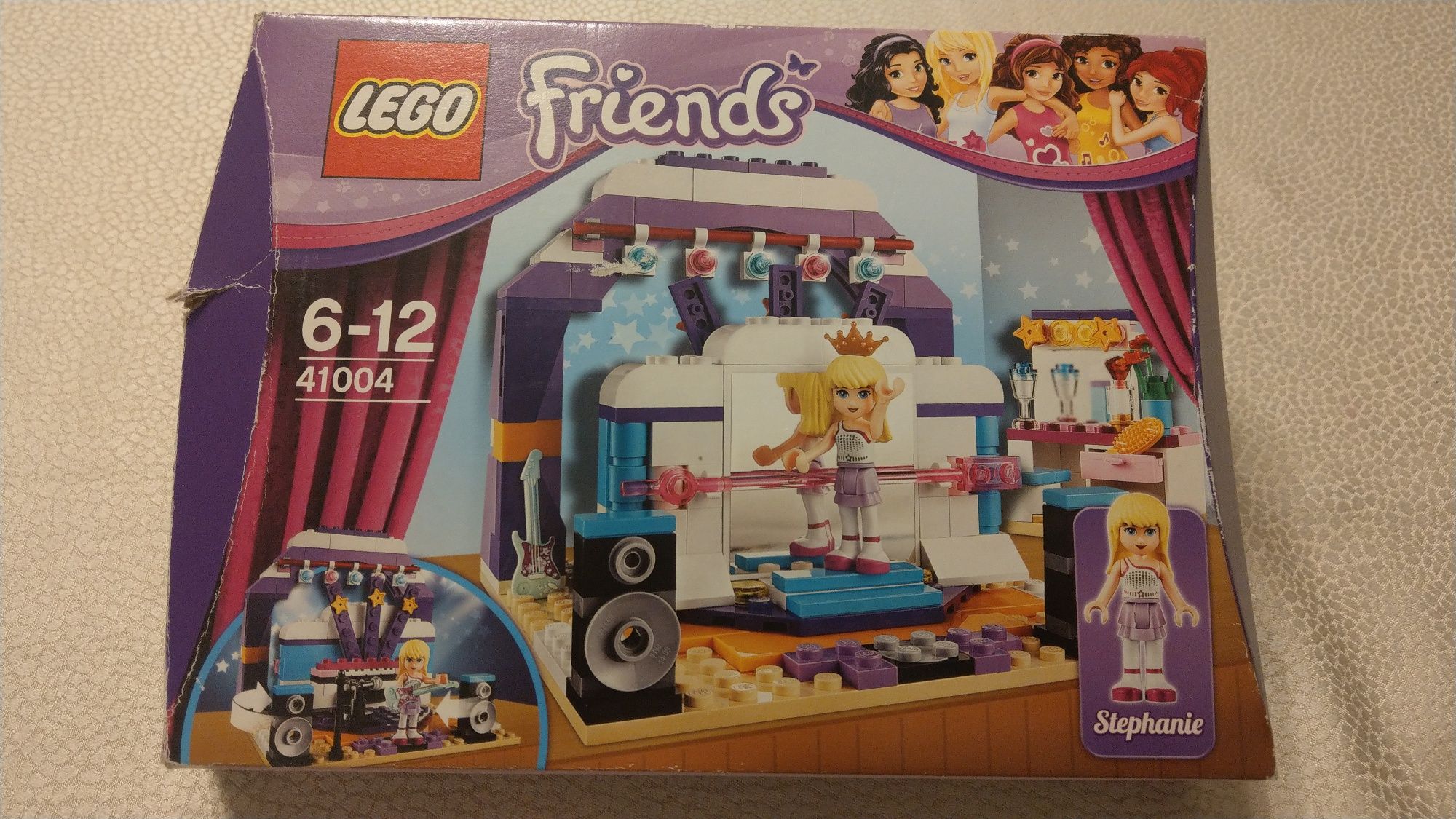 Lego Friends 41004 Scena prób Stephanie , stan bdb