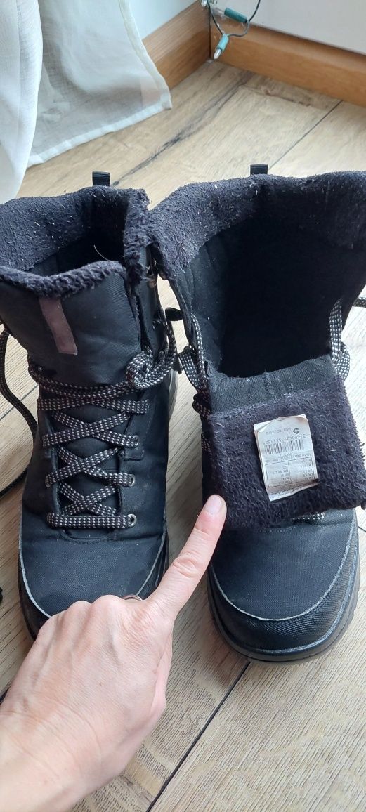 Buty turystyczne męskie Quechua SH100 wodoodporne