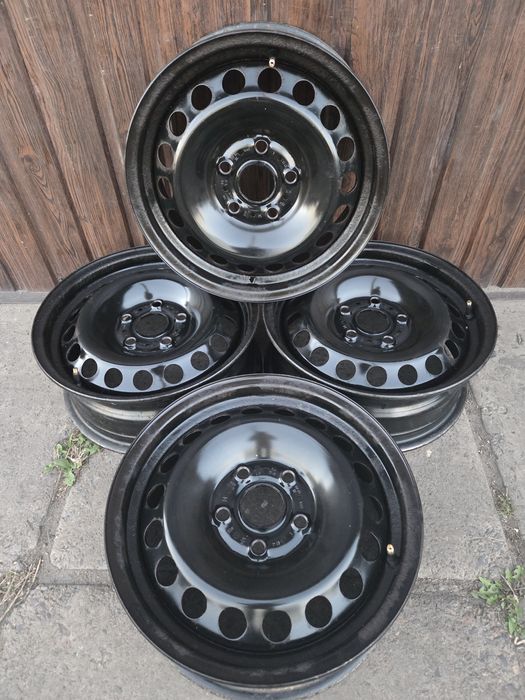 Оригінальні стальні диски r15, 5×112, Volkswagen, Skoda, Audi.