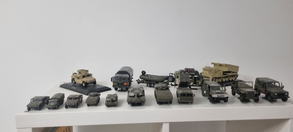 Pojazdy wojskowe modele