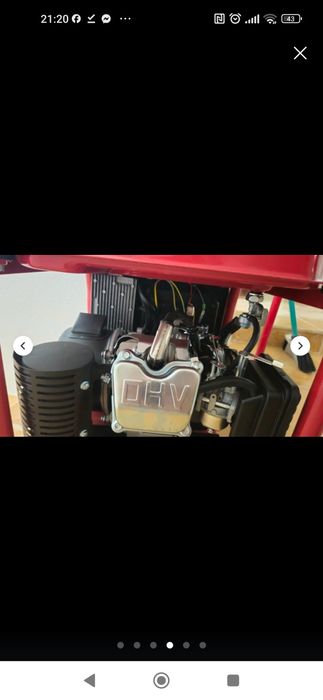 Vendo gerador gasolina alemão 4T de 1100w