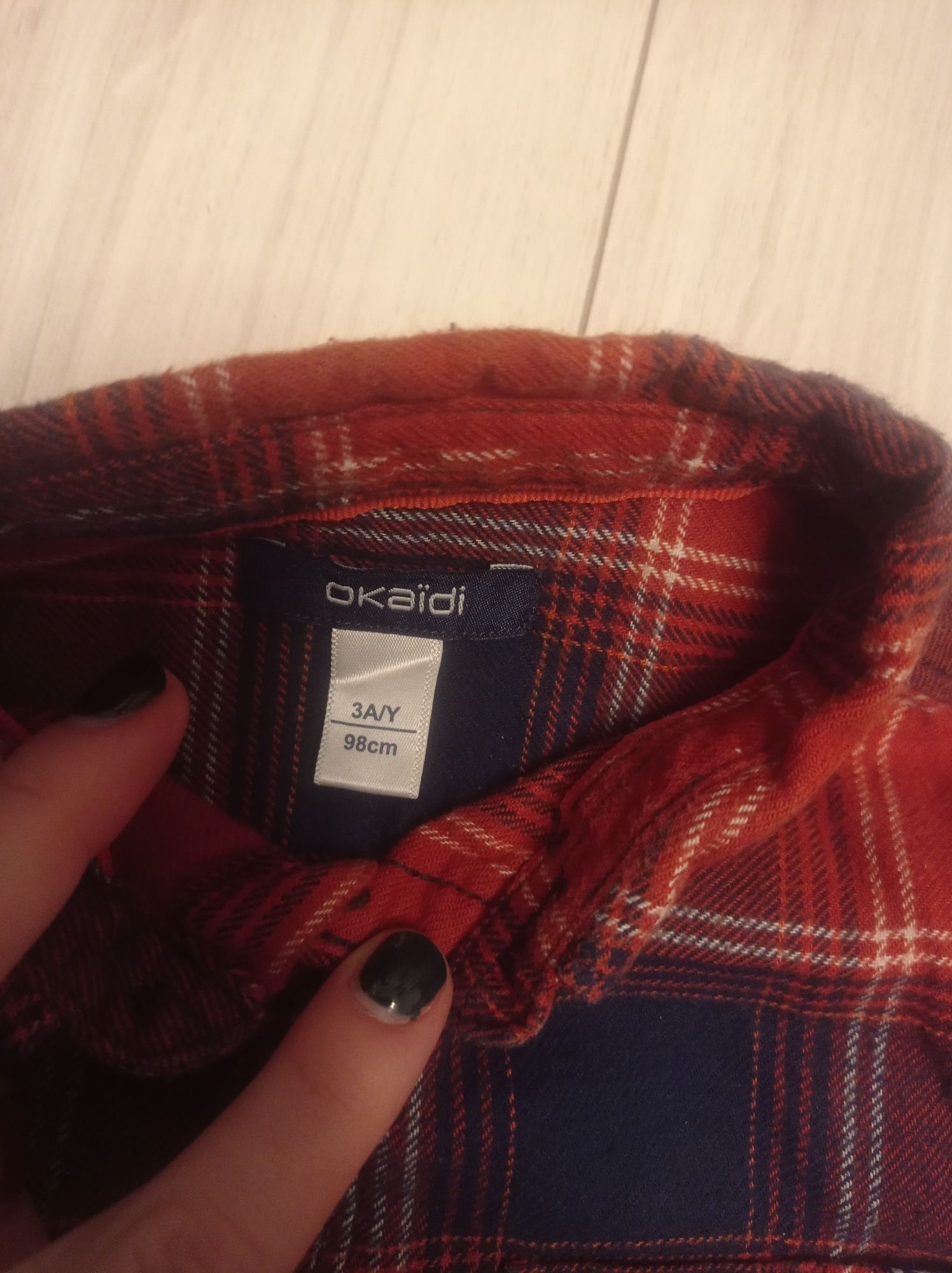 Koszula flanelowa Okaidi rozmiar 98