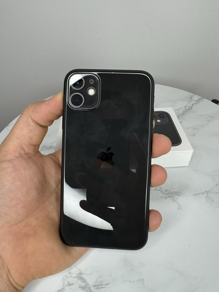 Używany Iphone 11 64 GB Black Telefon Komórkowy
