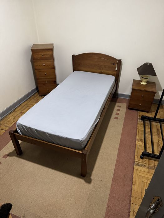 Quarto de solteiro completo