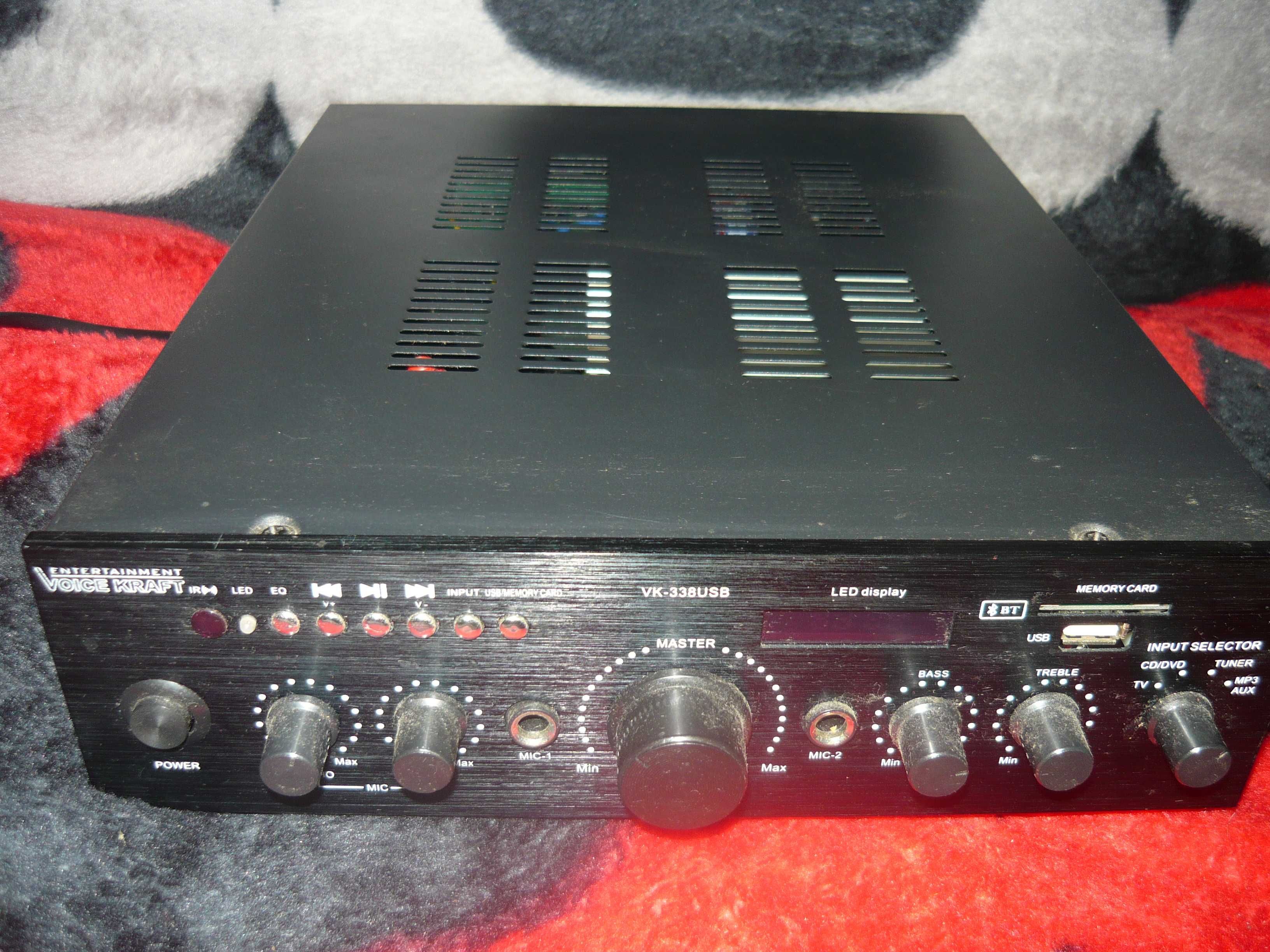 Amplituner Voice Kraft BK-338USB