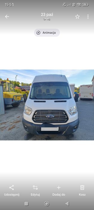 Ford Transit mk8 2.0 L3H3  super stan doinwestowany i zadbany